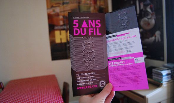 Dépliants - 5 ans du FIL