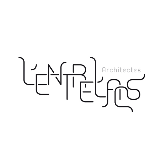 logotype - l'entrelacs architectes - niaksniaks