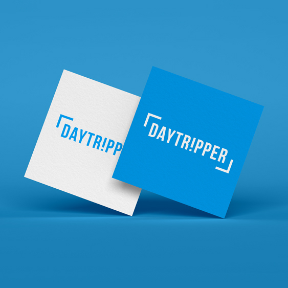 carte de visite et logotypede l'application mobiledaytripper