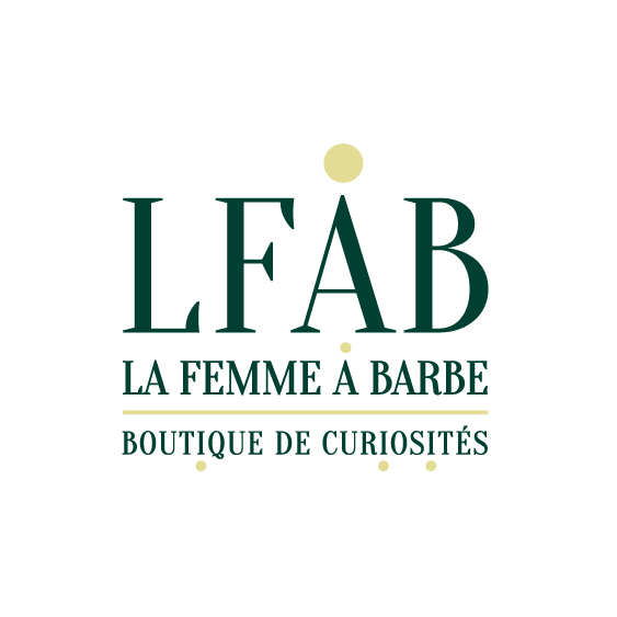 logo de la femme à barbe